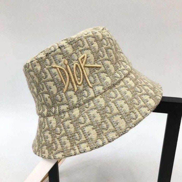 Dior Cream Premium Bucket Hat-0
