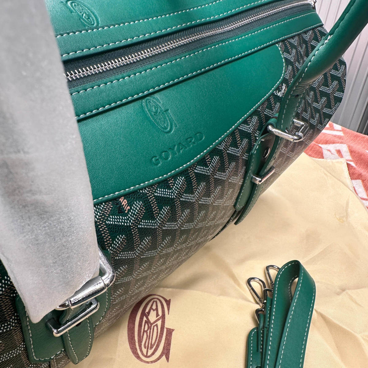 Goyard Boeing 55 Duffle Bag-4