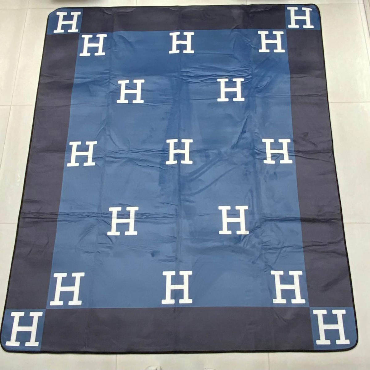 Hermes Blue Premium Quality Carpet-0