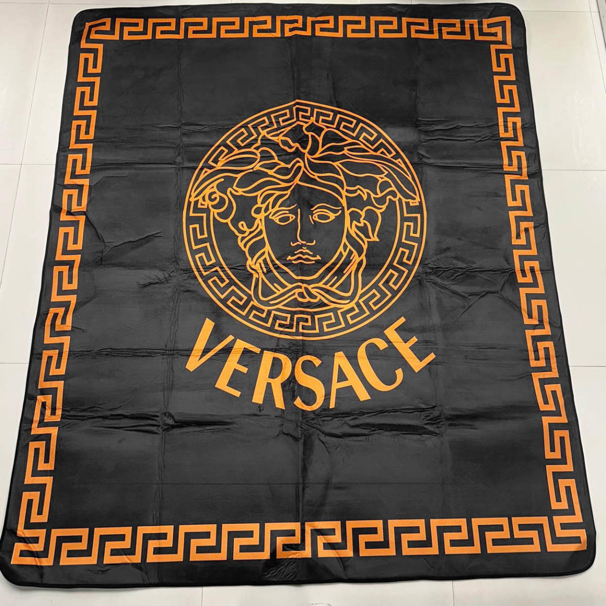 Versace Black Premium Quality Carpet-0