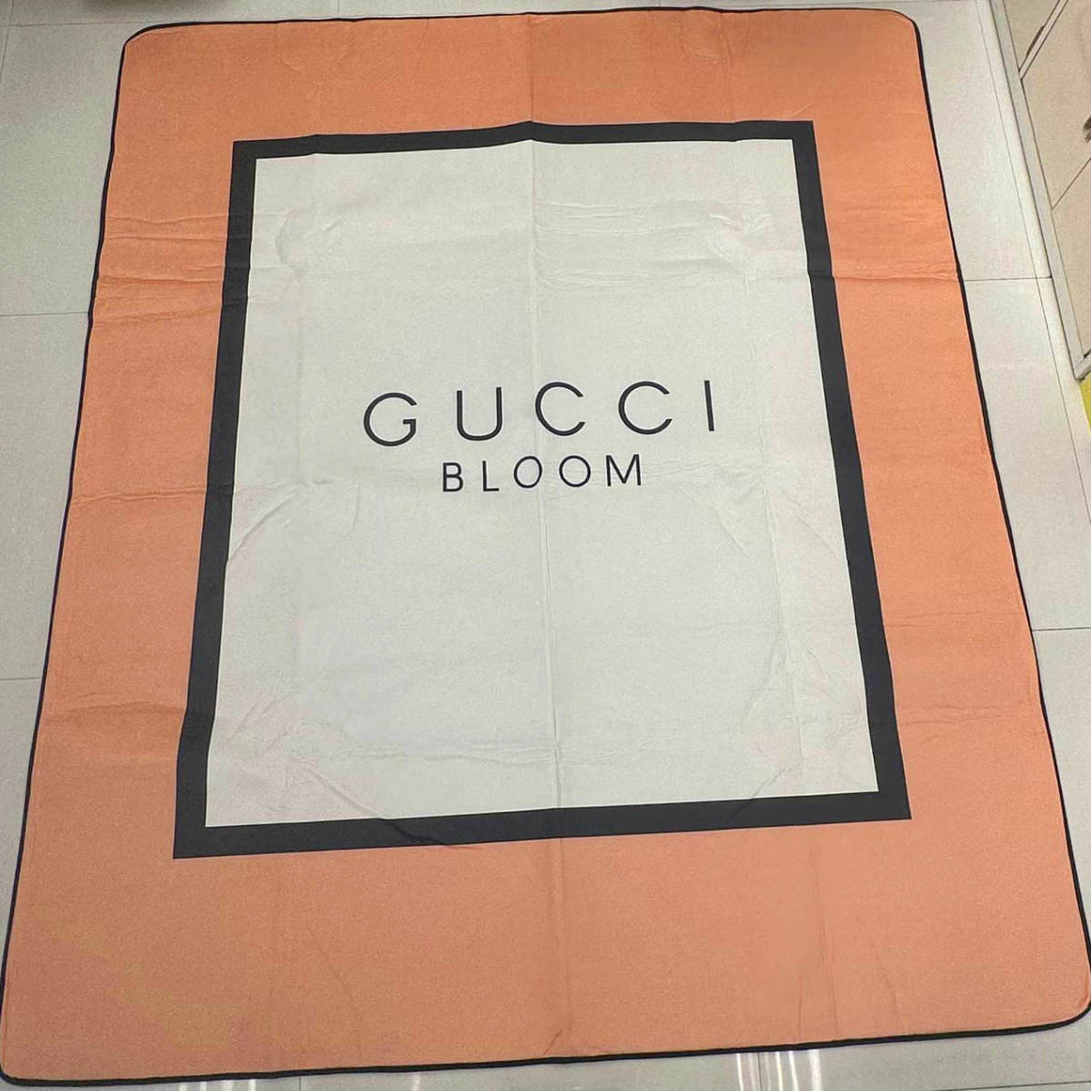 Gucci Orange & White Premium Quality Carpet-0