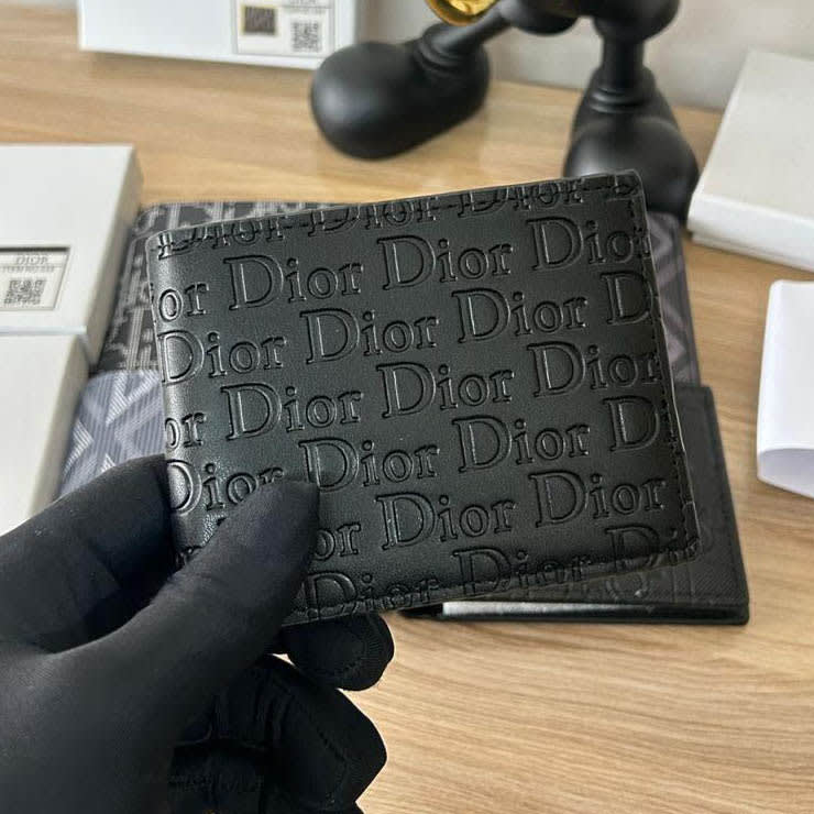 Doir Black Premium Compact Wallet-0