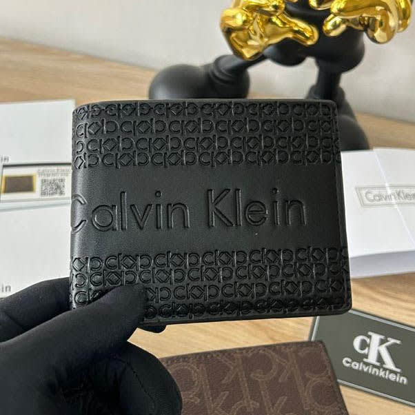 Calvin Klein Black Premium Compact Wallet-0