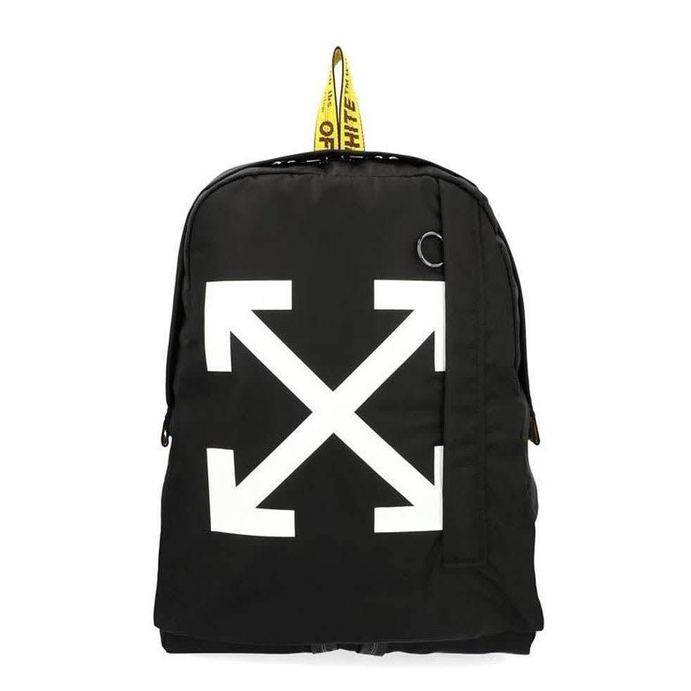 Off-White Diagonal Arrows Simple Backpack-0