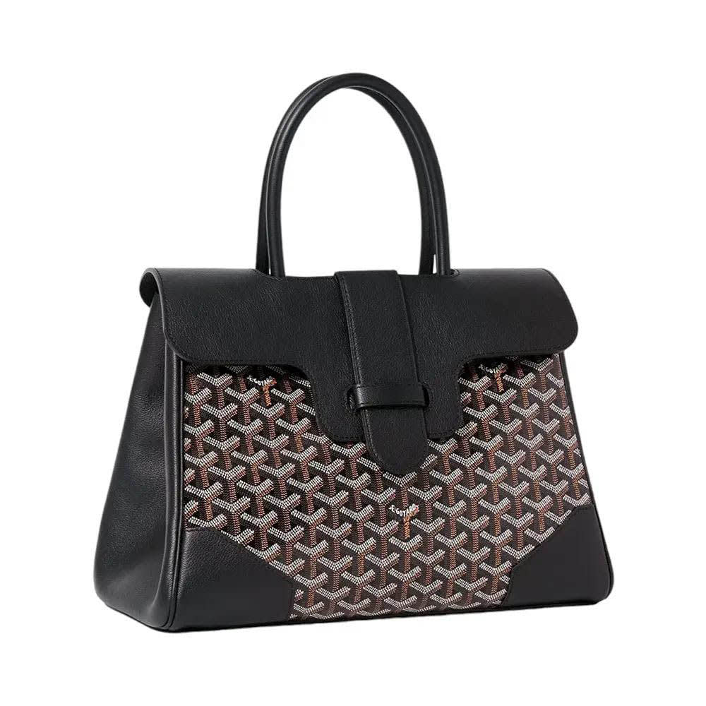Goyard Saigon Black Handbag-0