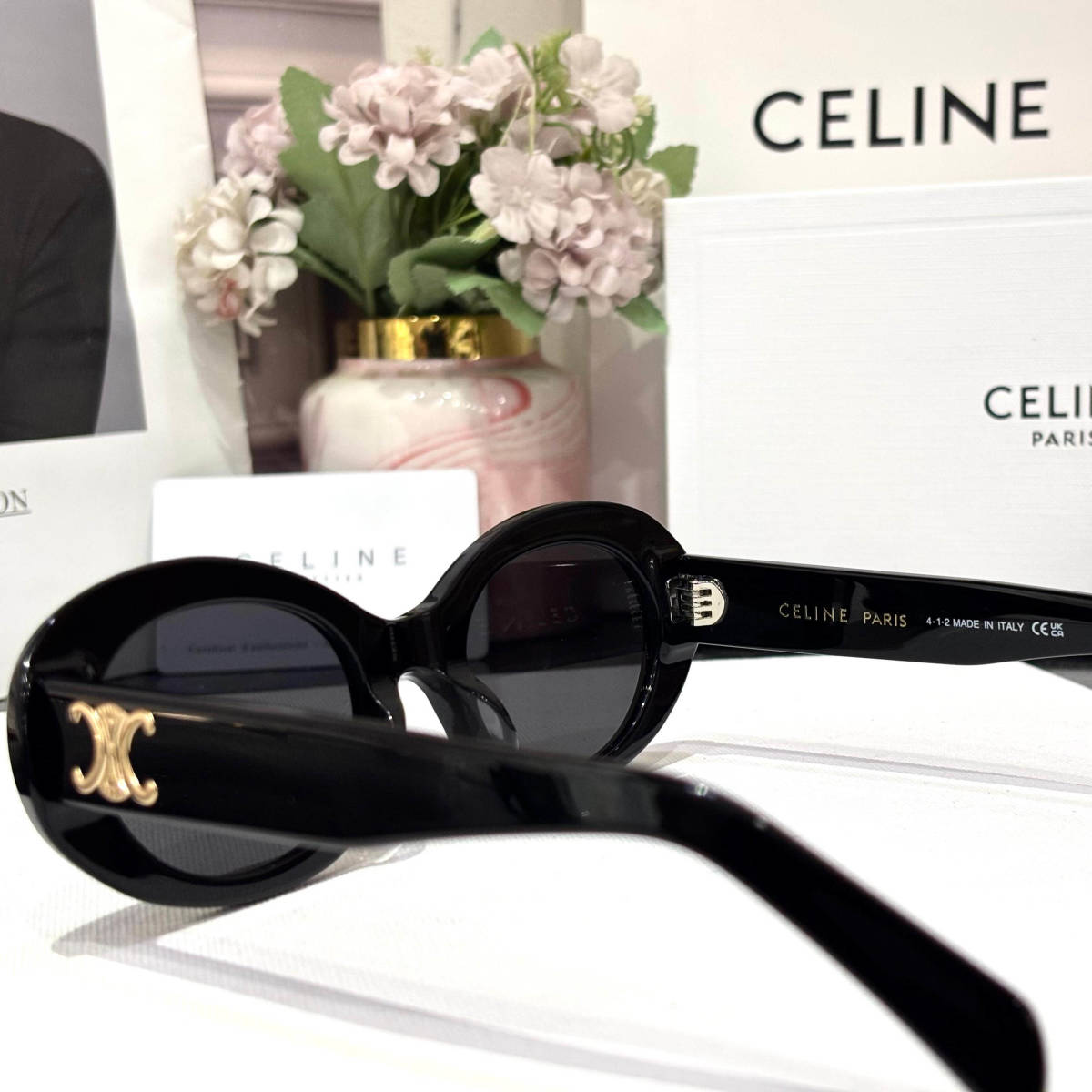 Celine Black Premium Women's Sunglasses-7