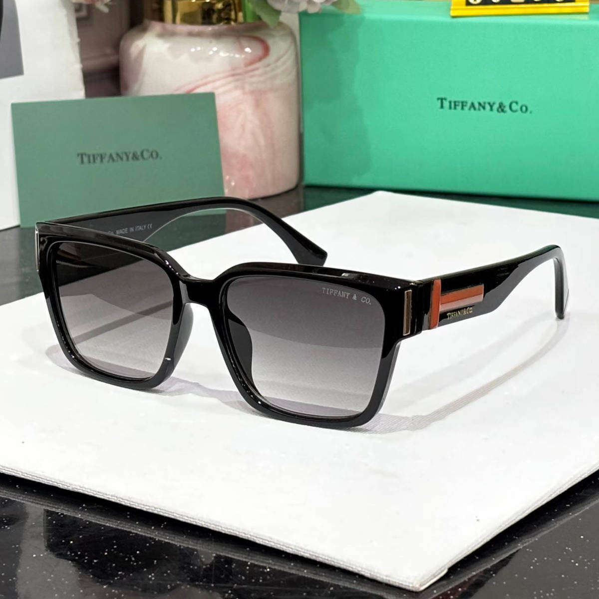 Tiffany Black Premium Women's Sunglasses-0