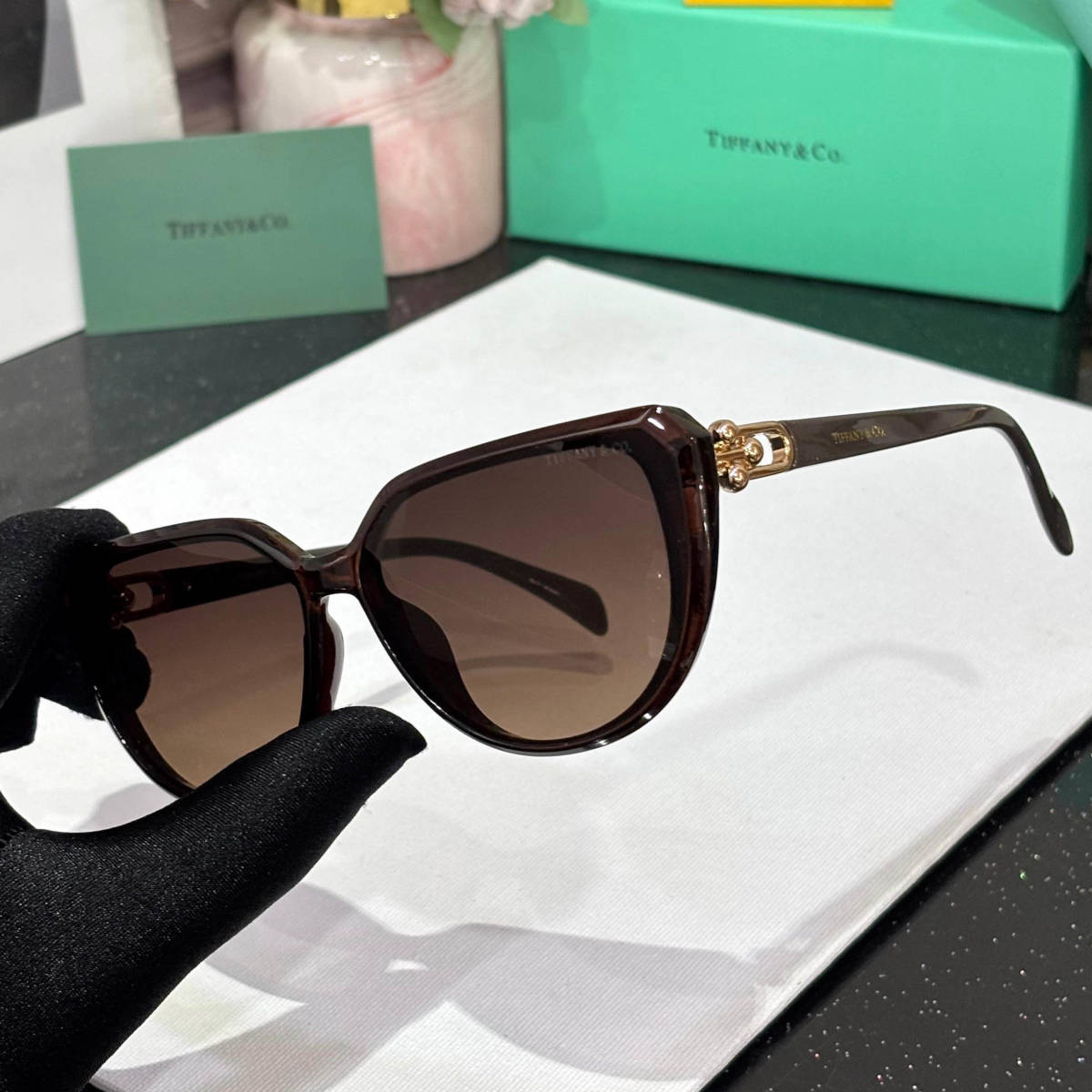 Tiffany Brown Premium Women's Sunglasses-1
