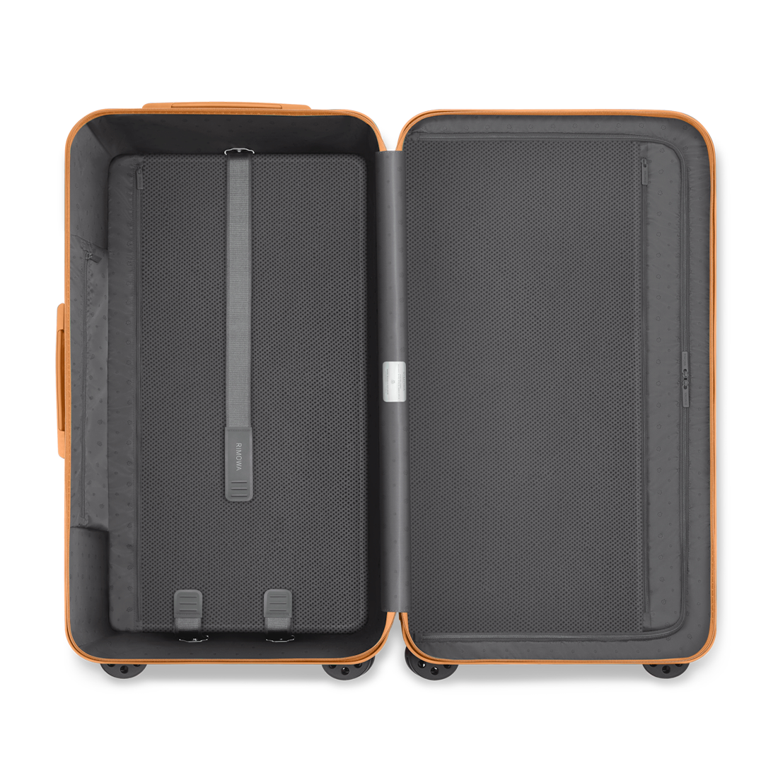 Rimowa Orange Premium Trunk Trolley Bag-4