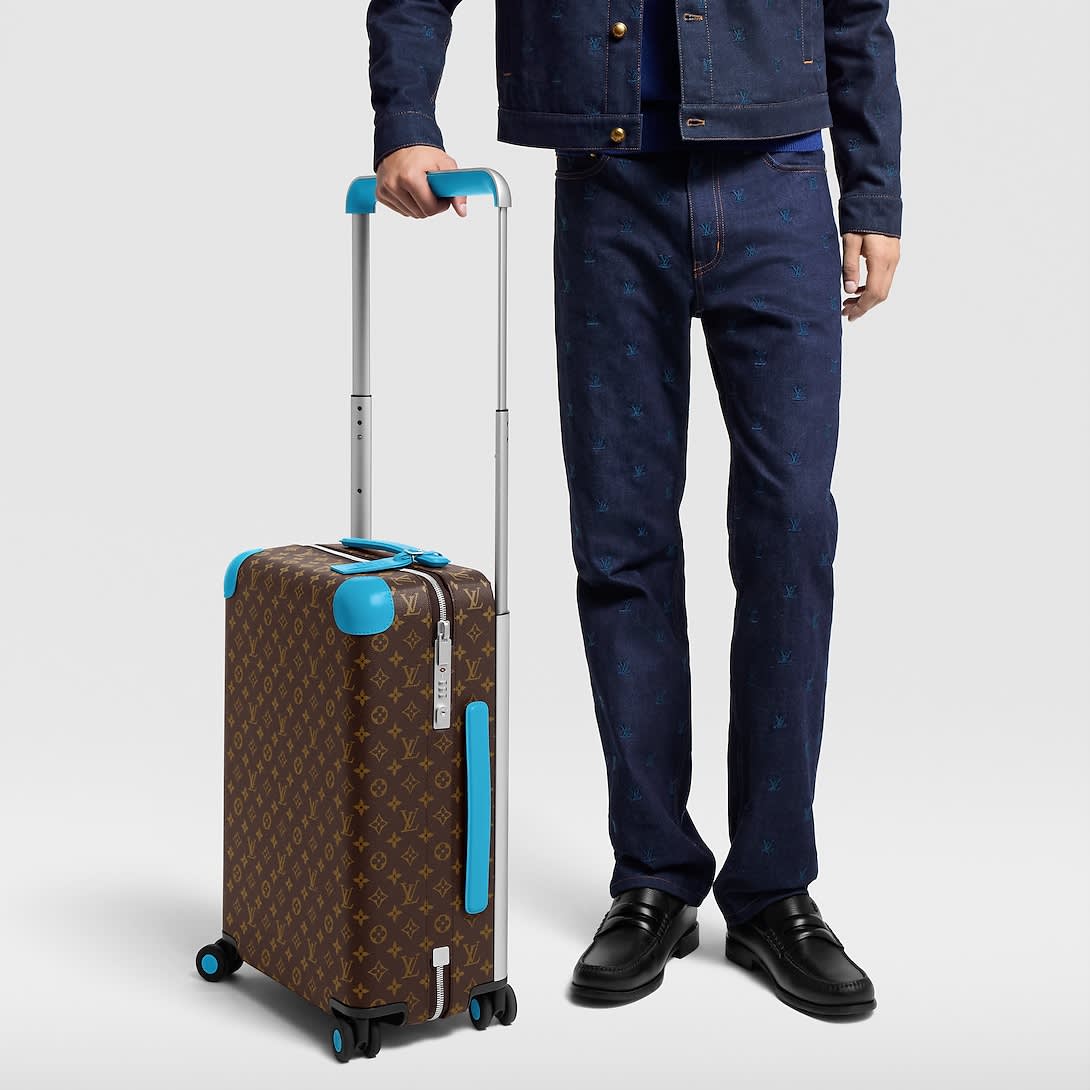 Louis Vuitton Blue Premium Cabin Trolley Bag-5