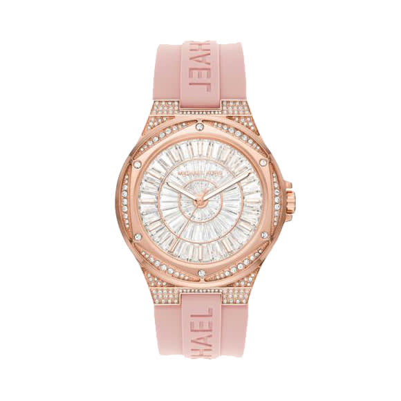 Michael Kors Lennox Rose Gold Dial Watch-0