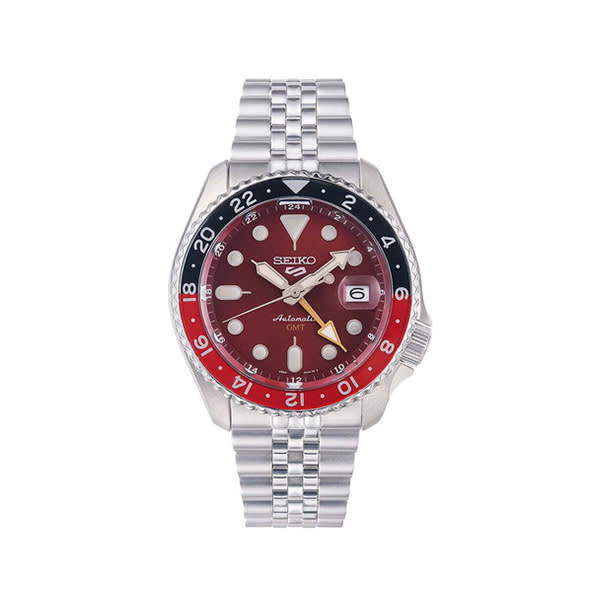 Seiko 5 Sports GMT Passion Red Limited Edition Automatic Watch SSK031K1-0