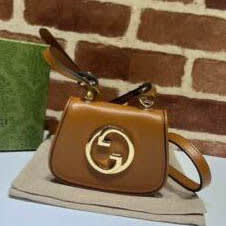 Gucci Blondie Nano Brown Sling Bag-2