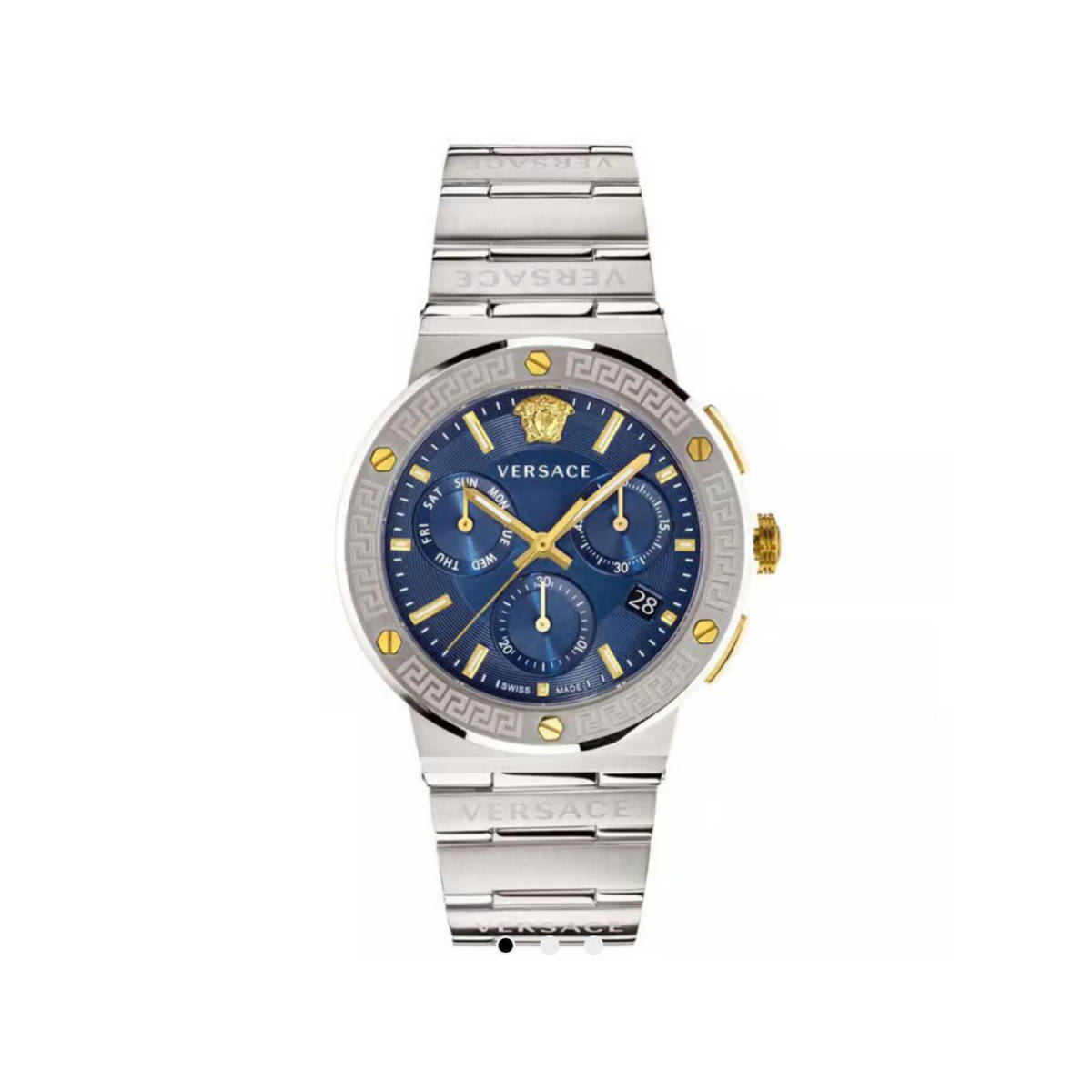 Versace Greca Logo Chronograph Watch for Men VEZ900221-0