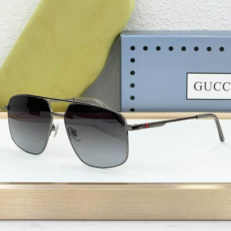 Gucci Grey Luxury Sunglasses-0