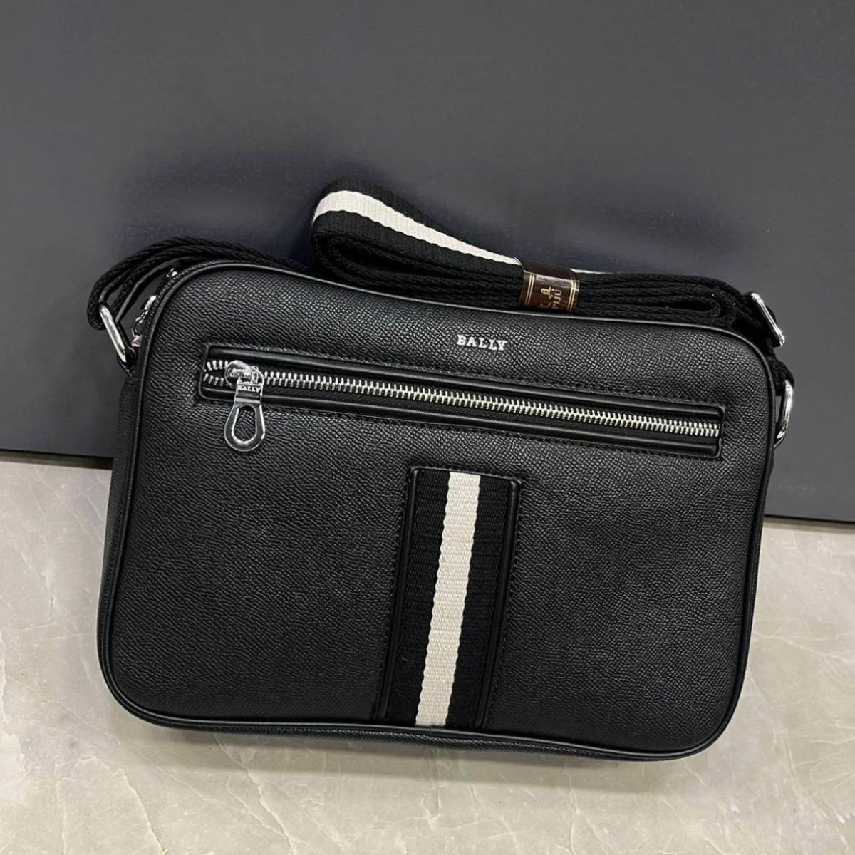 Bally Beckett Camera Leather Crossbody Bag-0