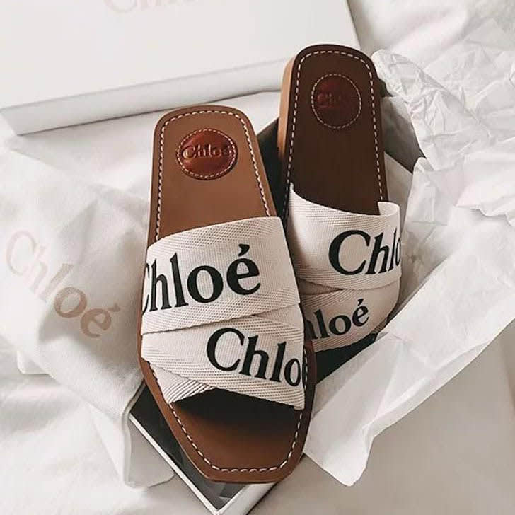 Chloe Beige Premium Quality Women's Flat Sandals-1