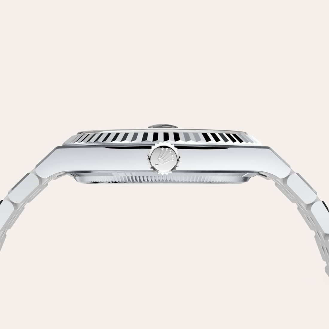 Rolex Land-Dweller Oyster, 40 mm, Platinum and Blue Dial Watch M127336-0001-4