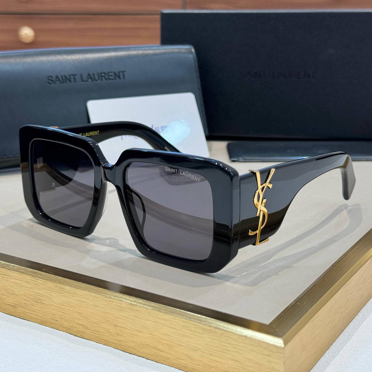 YSL Black Premium Women's Sunglasses-0