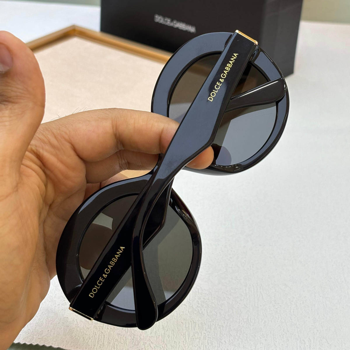 Dolce & Gabbana Black Premium Women's Sunglasses-4