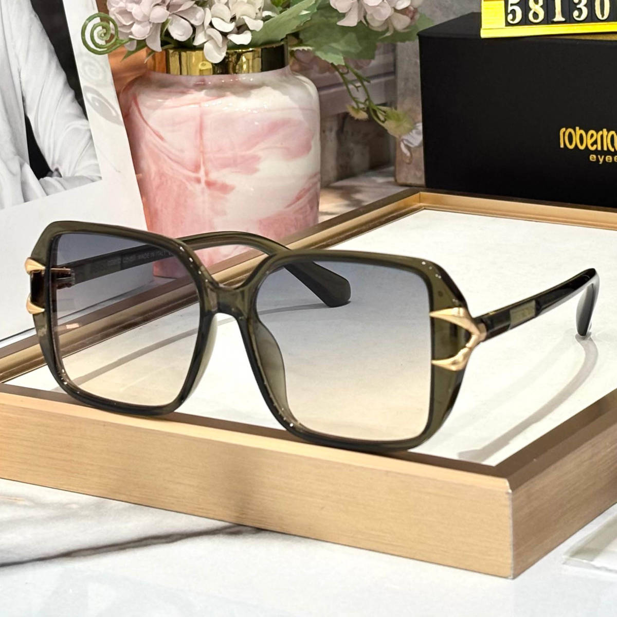 Roberto Cavalli Green Premium Women's Sunglasses-0