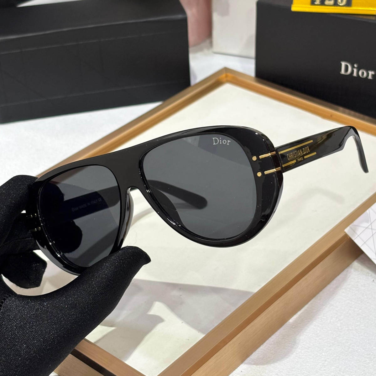 Dior Black Premium Women's Sunglasses-1