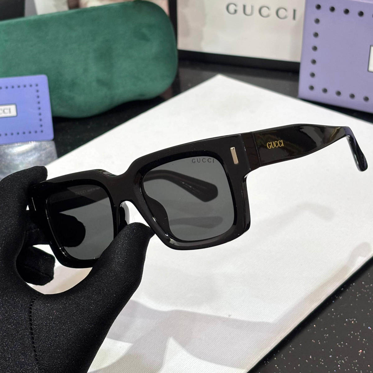 Gucci Black Premium Sunglasses-1