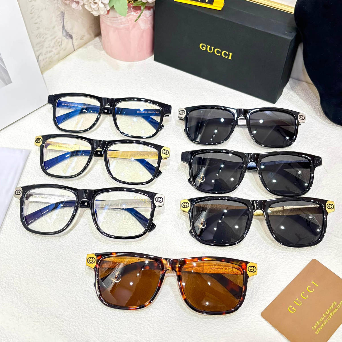 Gucci Brown Premium Sunglasses-2