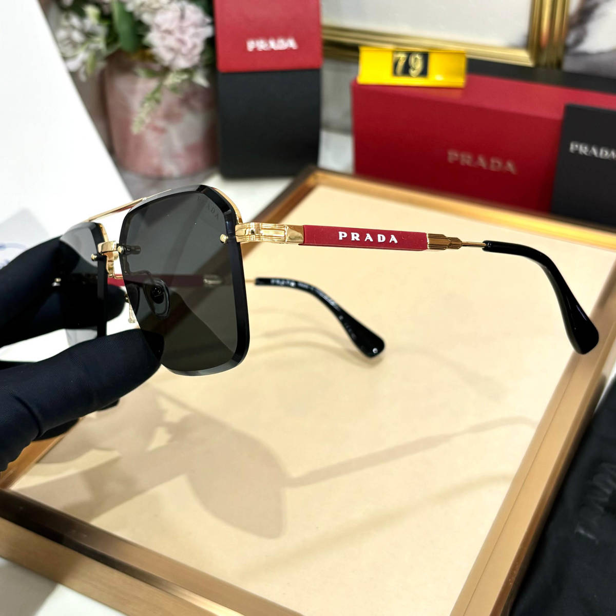 Prada Black Luxury Sunglasses-1