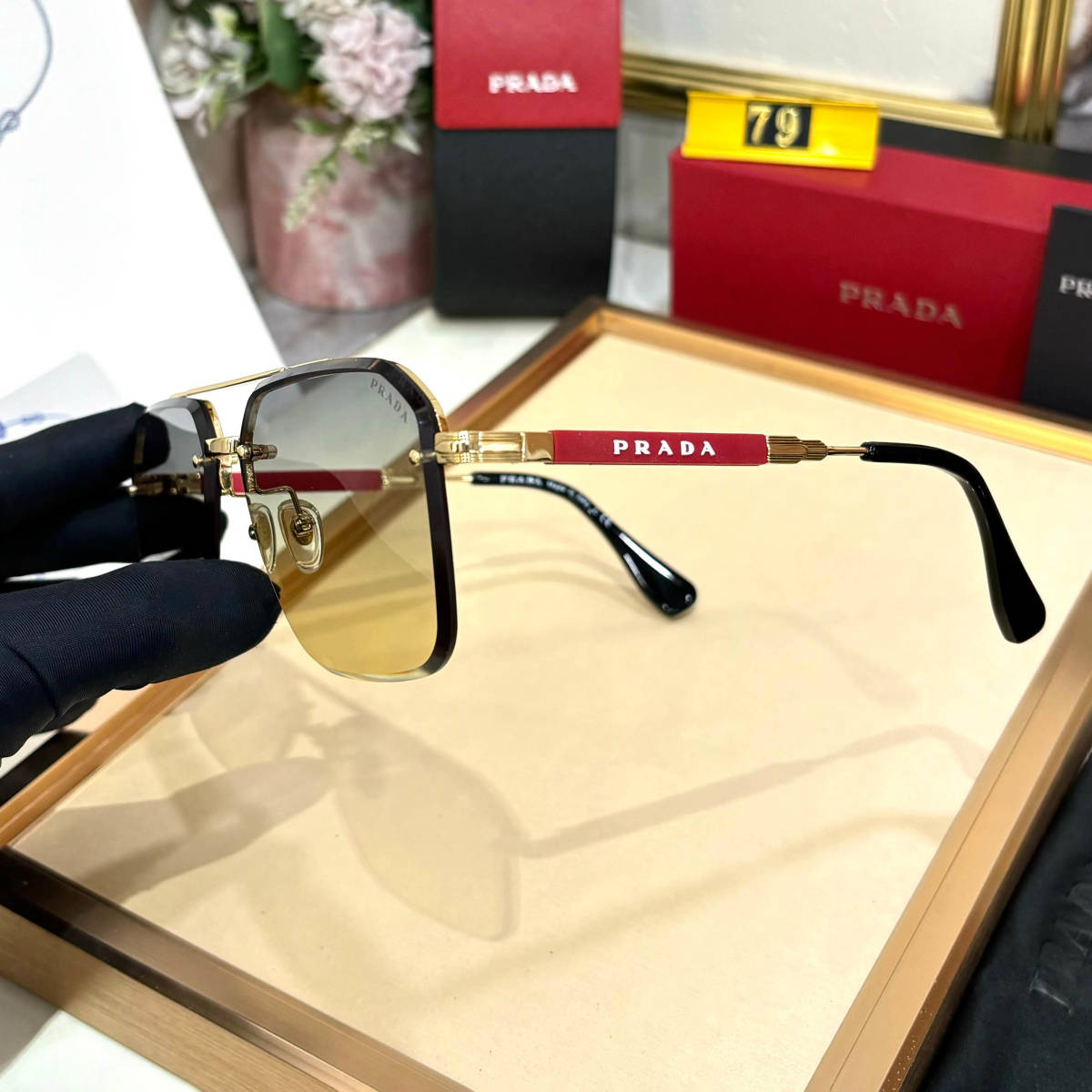 Prada Brown Luxury Sunglasses-1
