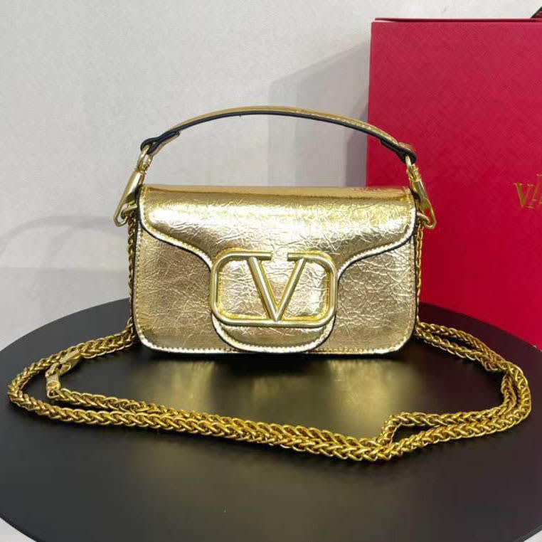 Valentino Garavani Golden Small Shoulder Bag-0