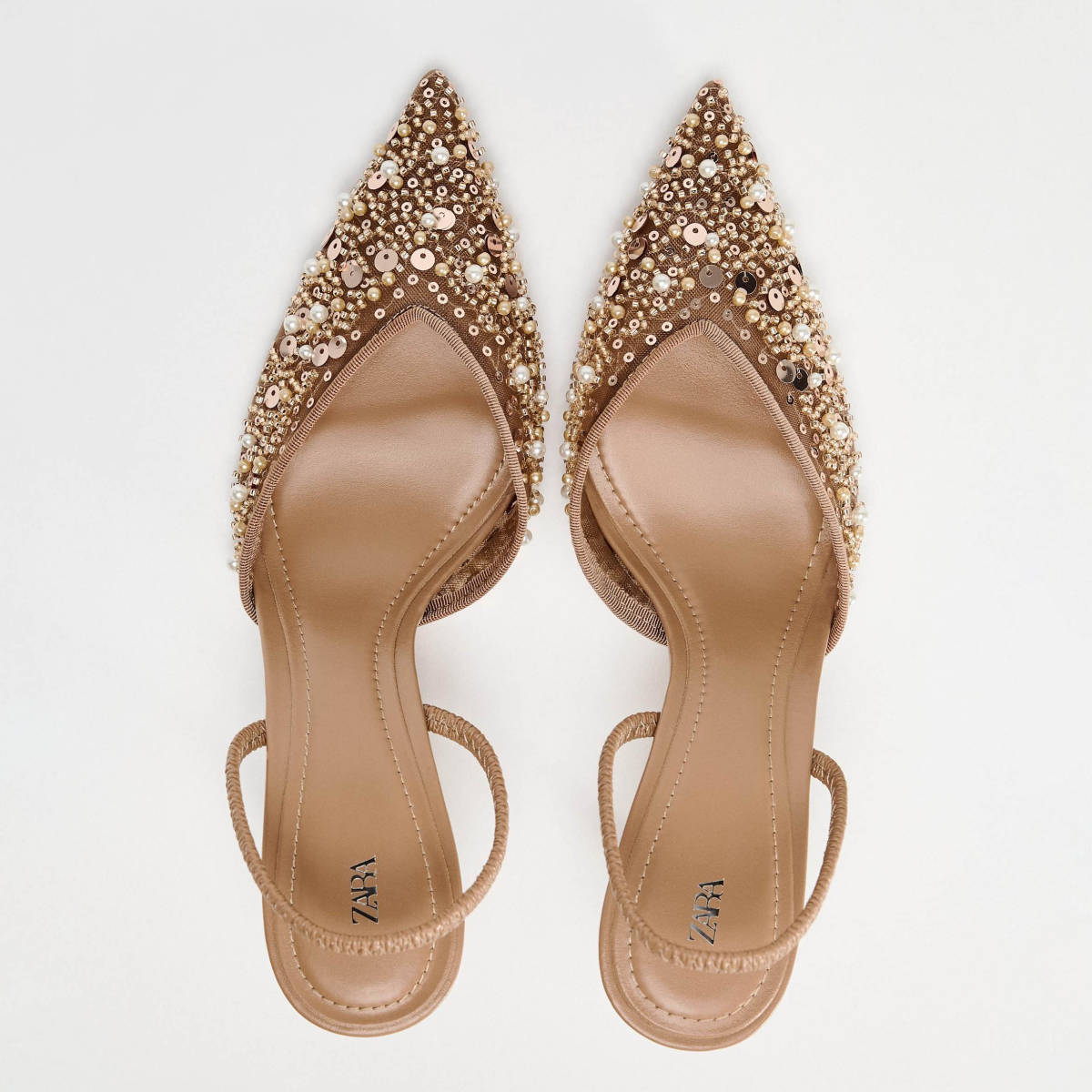 Zara Brown Women's Heel Sandals-4