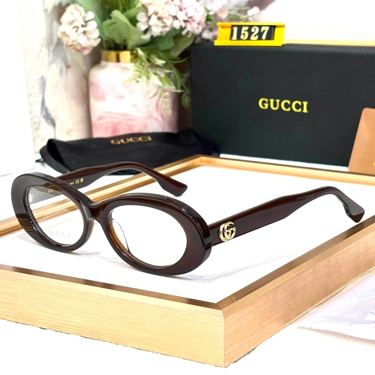 Gucci Brown Premium Women's Sunglasses-0