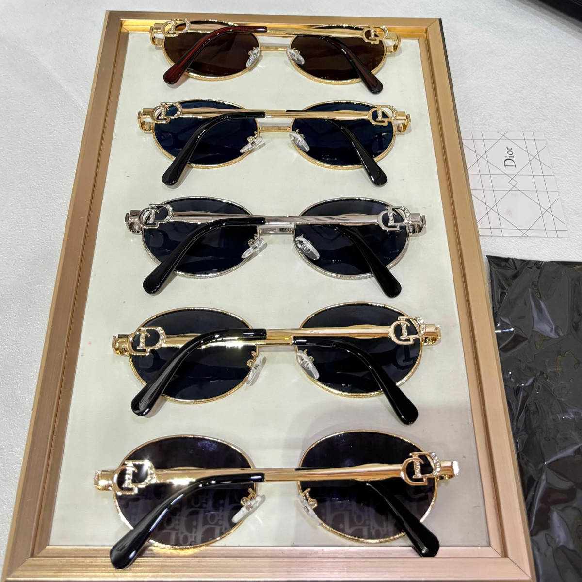 Dior Golden Premium Women's Sunglasses-3