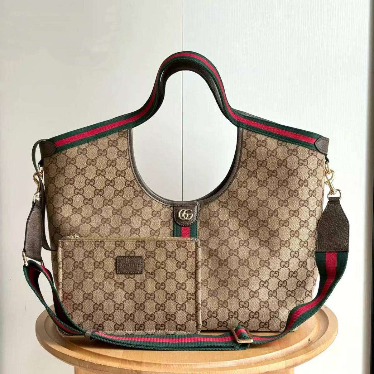 Gucci Giglio Signature Tote Bag-0