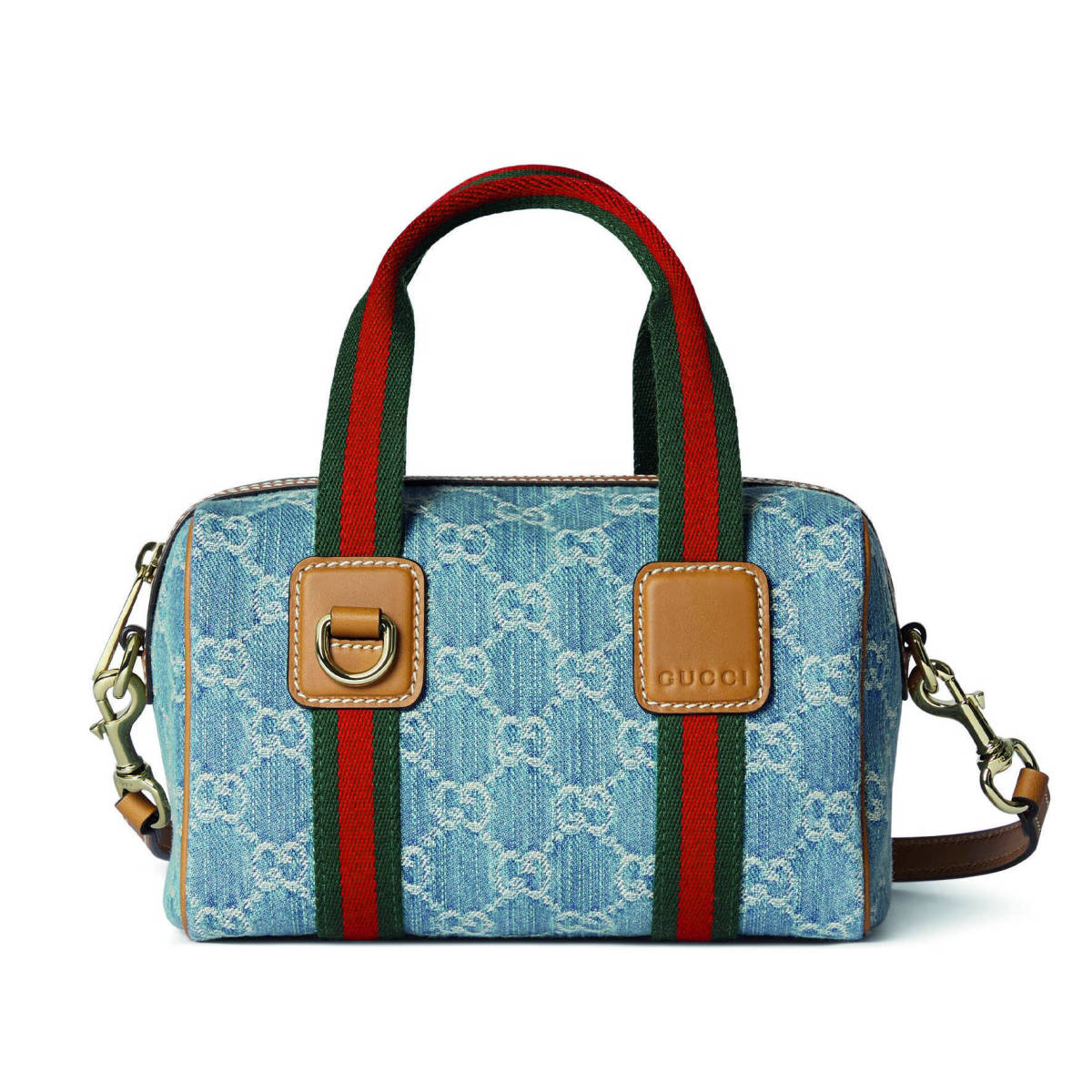 Gucci GG Marmont Blue Mini Duffle Bag-0