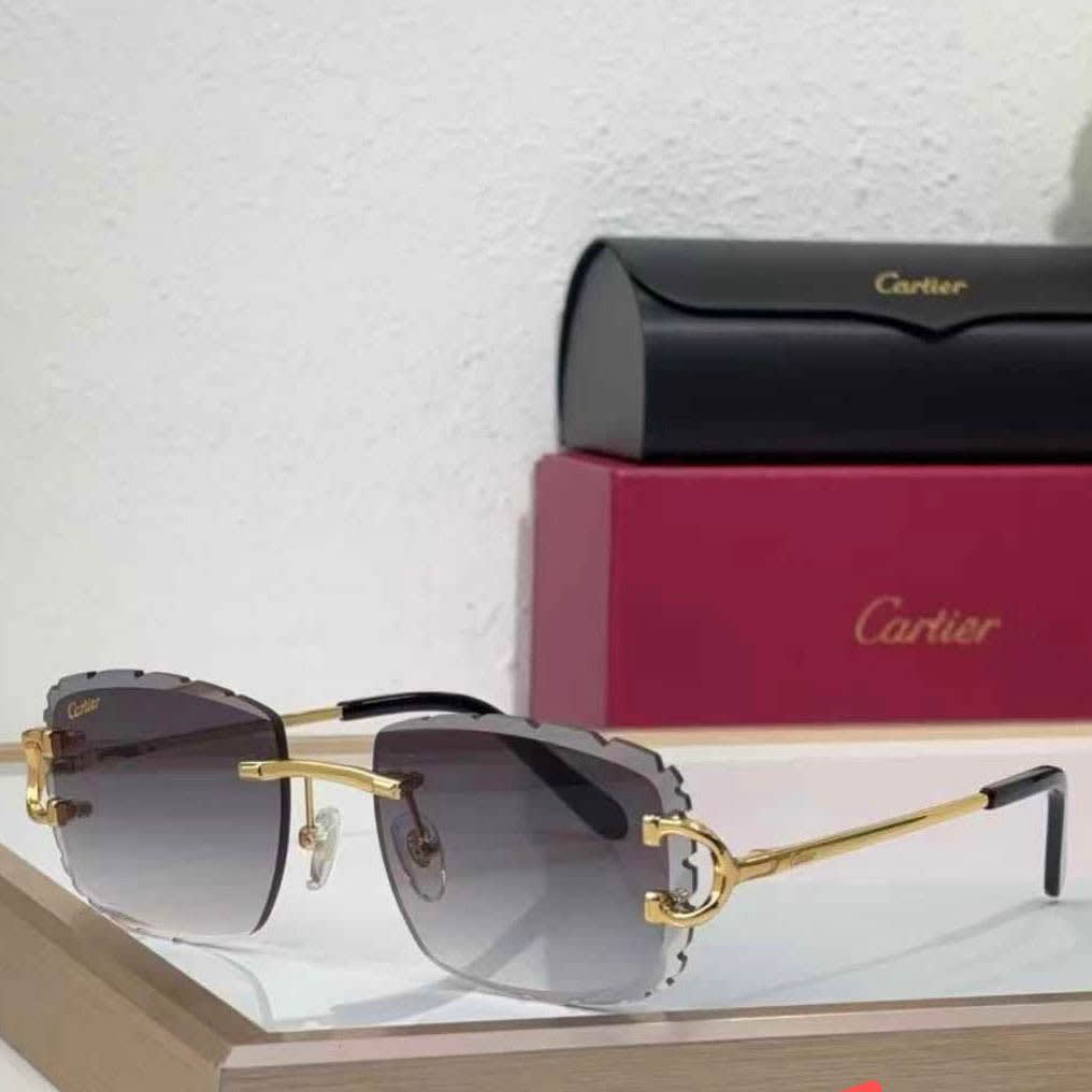 Cartier Grey Luxury Sunglasses-0