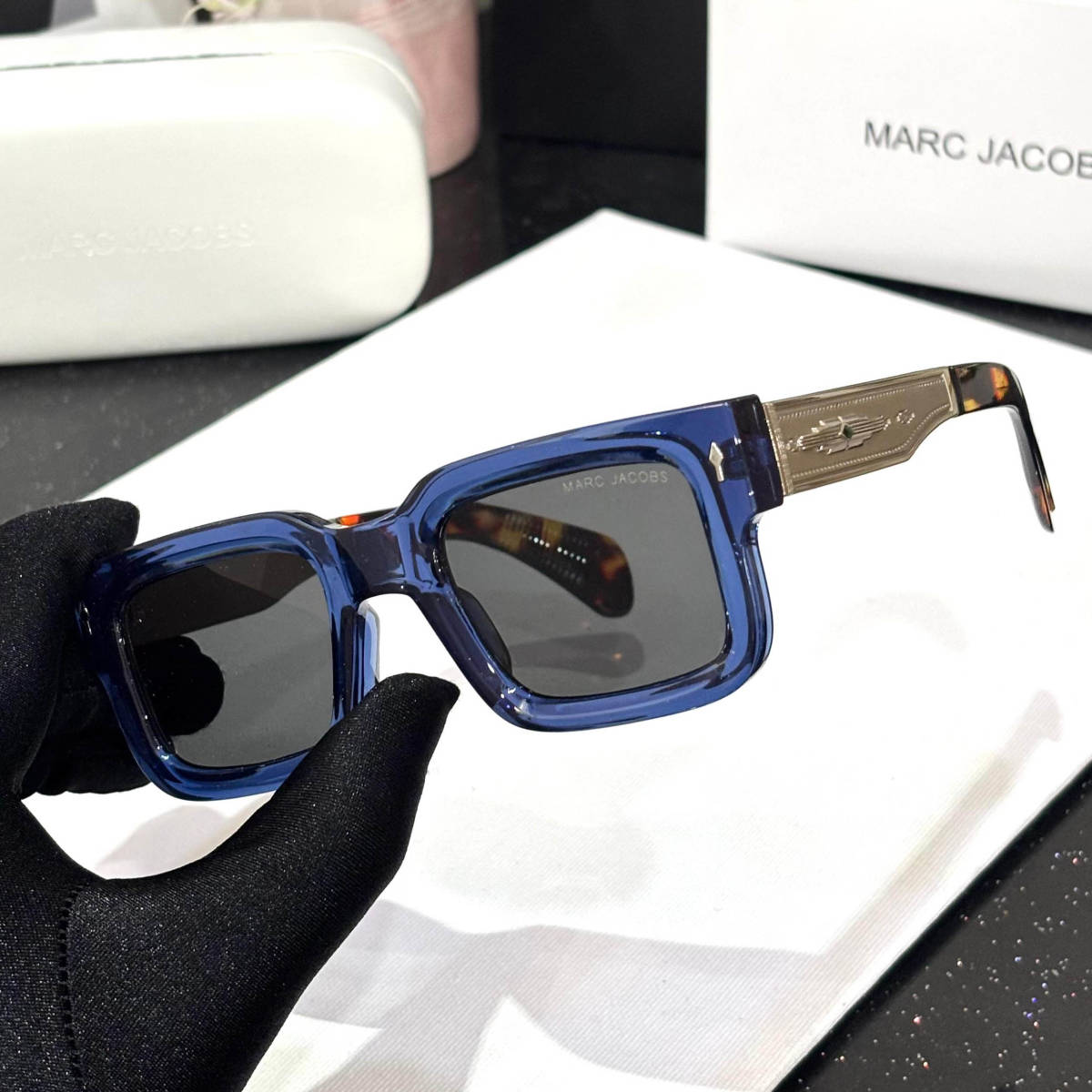 Marc Jacobs Blue Luxury Sunglasses-1