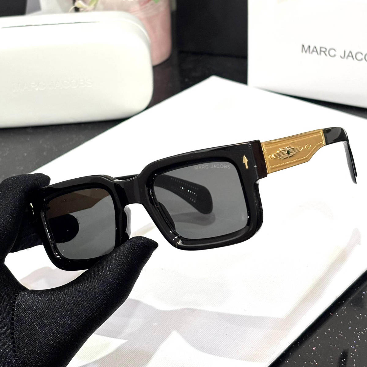 Marc Jacobs Black Luxury Sunglasses-1