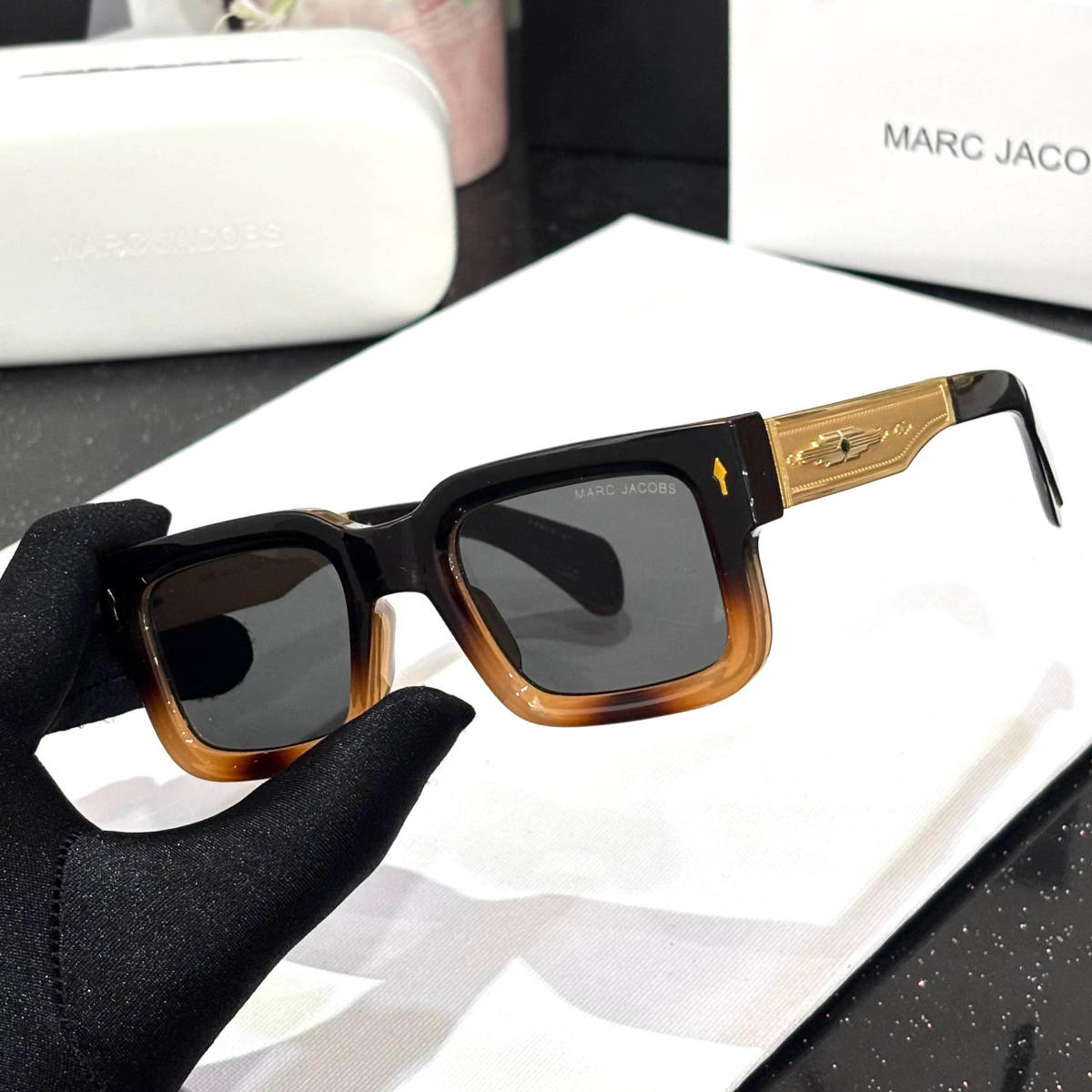 Marc Jacobs Brown & Black Luxury Sunglasses-1