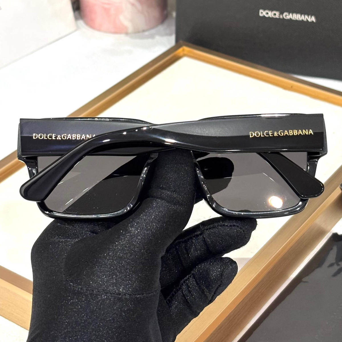 Dolce & Gabbana Black Premium Sunglasses-5