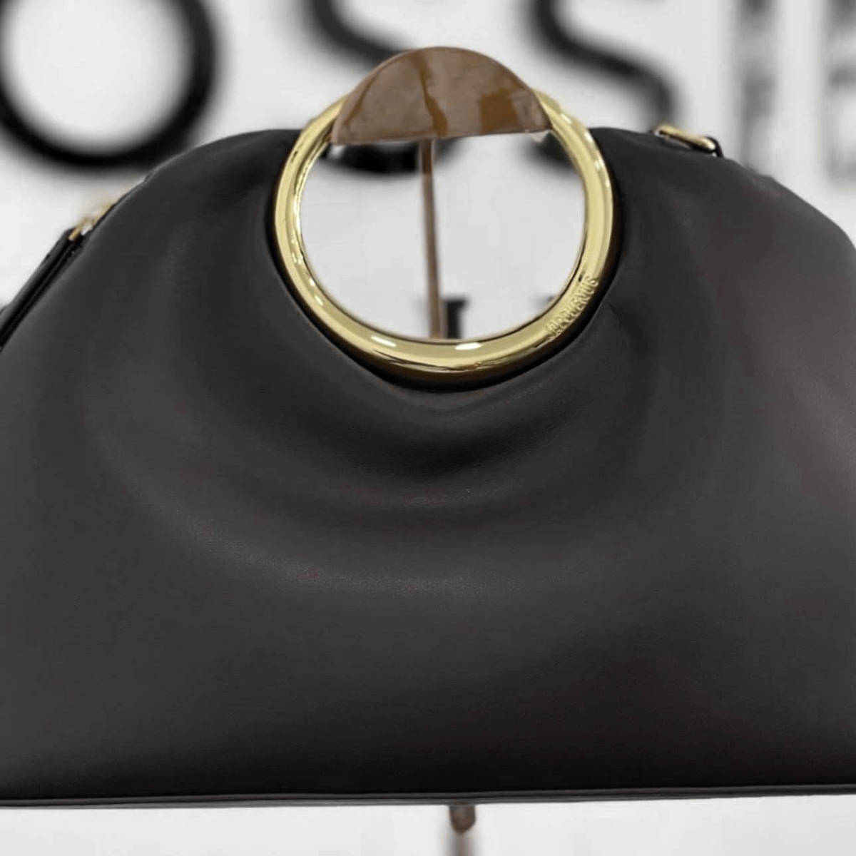 Jacquemus Le Calino Black Metal Handbag-1