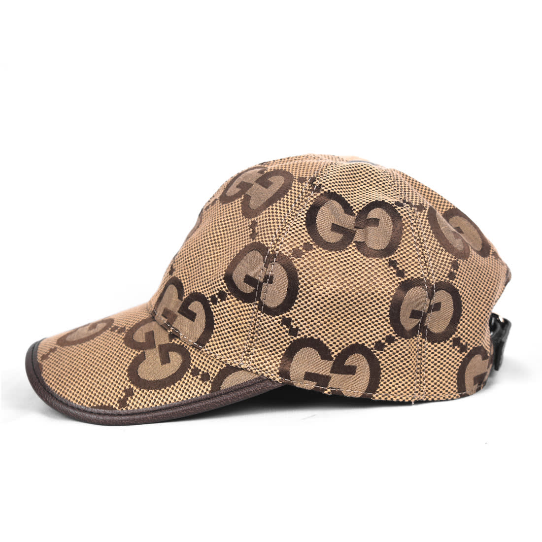 Gucci Embroidered Brown Premium Cap-1