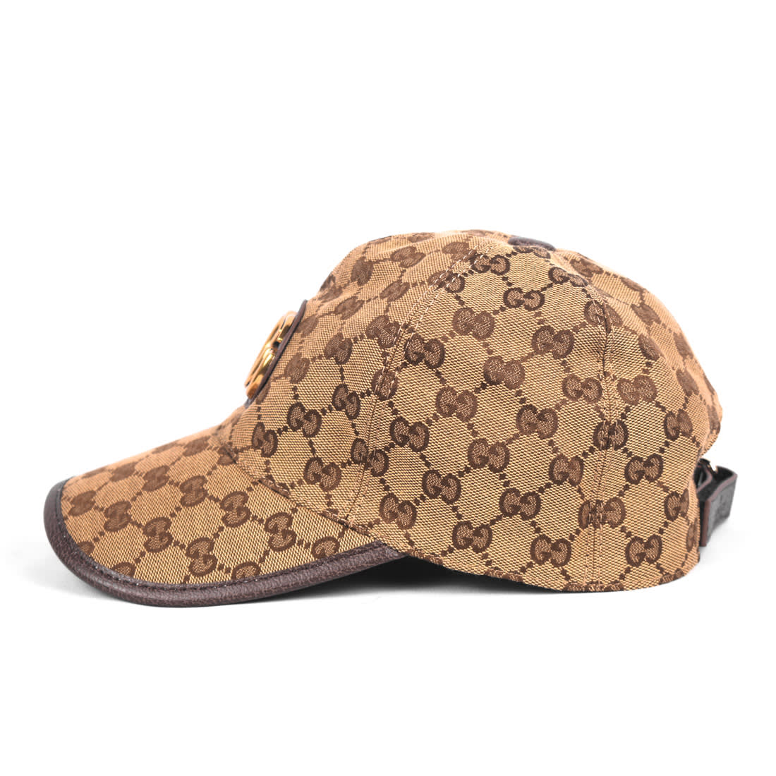 Gucci Embroidered Brown Premium Cap-1