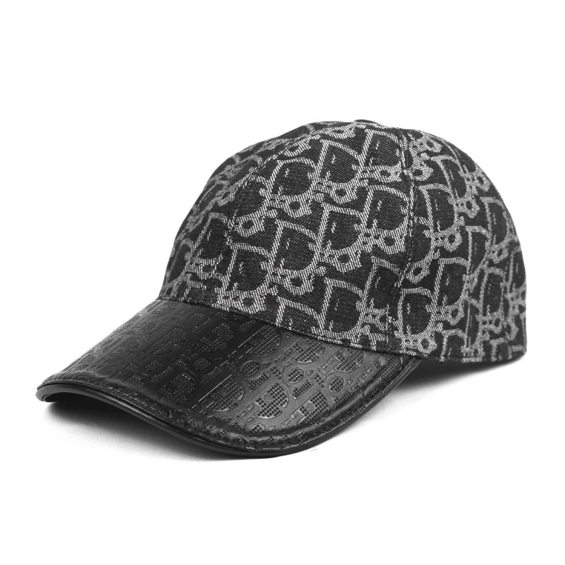 Dior Monogram Black Premium Cap-0
