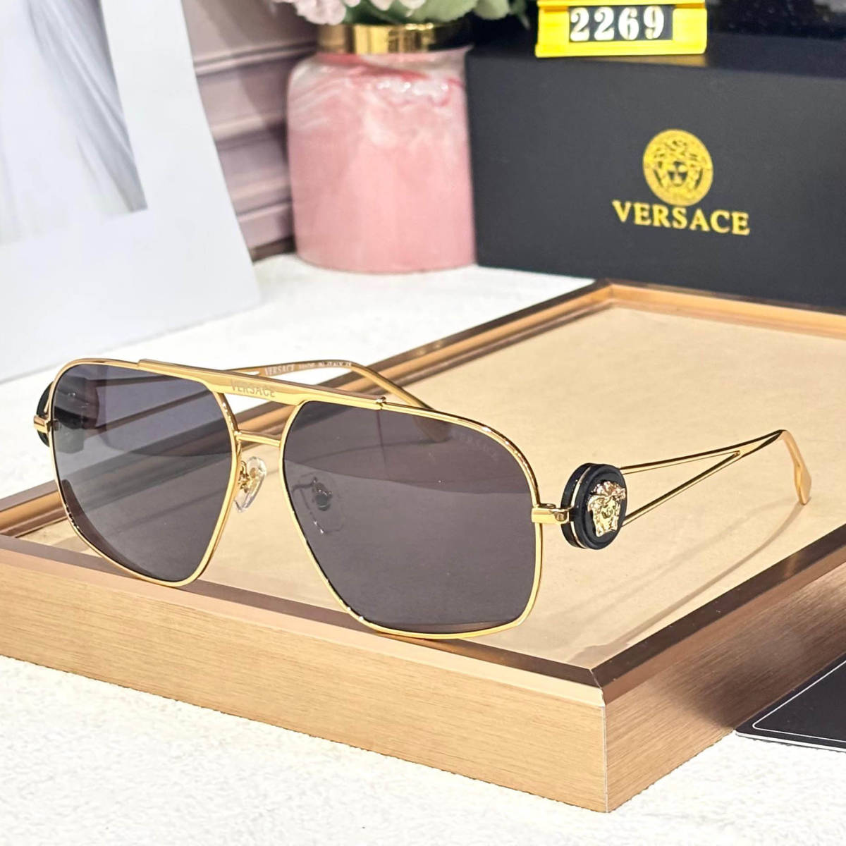 Versace Black Premium Sunglasses-0