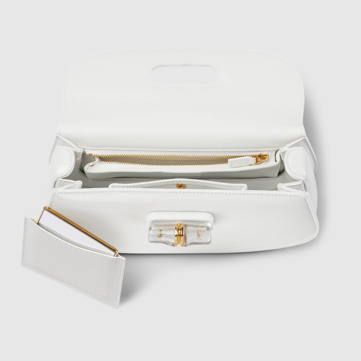 Gucci Diva Bamboo White Medium Bag-8