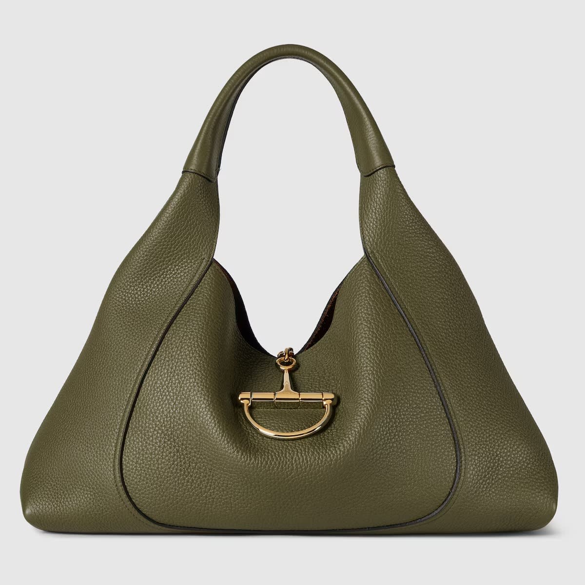 Gucci Softbit Maxi Green Shoulder Bag-0