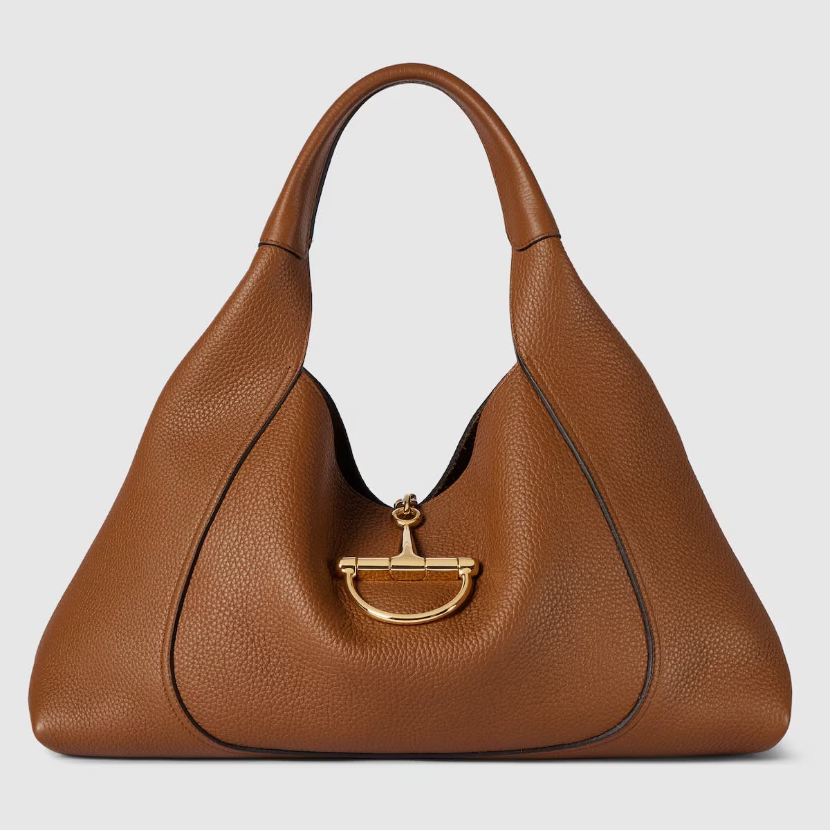 Gucci Softbit Maxi Brown Shoulder Bag-0