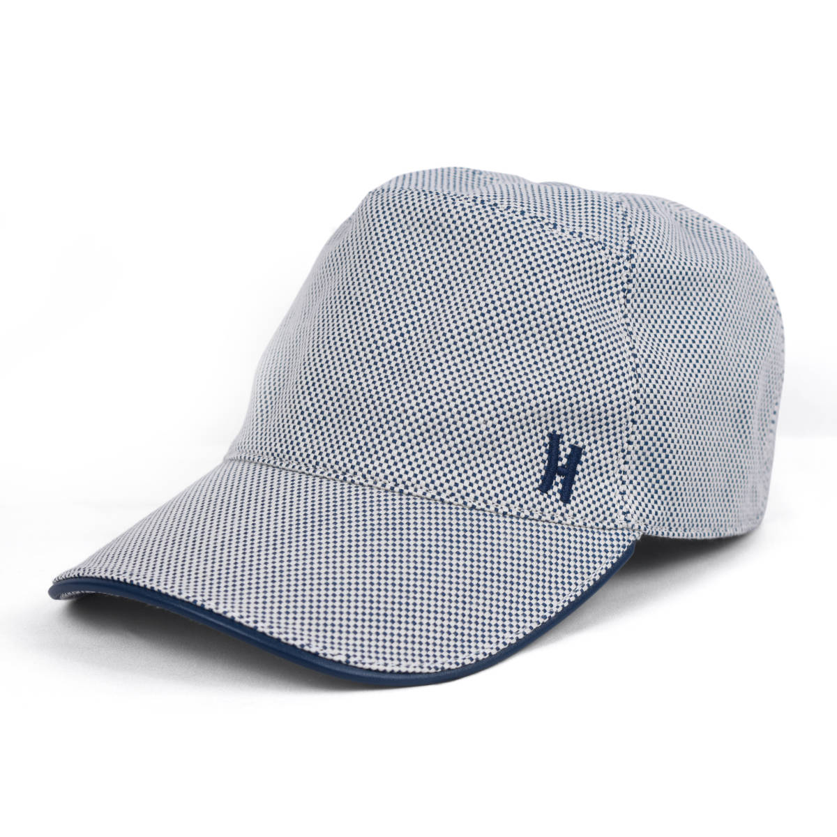 Hermes Check Premium Cap-0